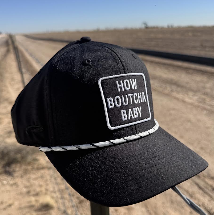 How Boutcha Classic Rope Hat | Black