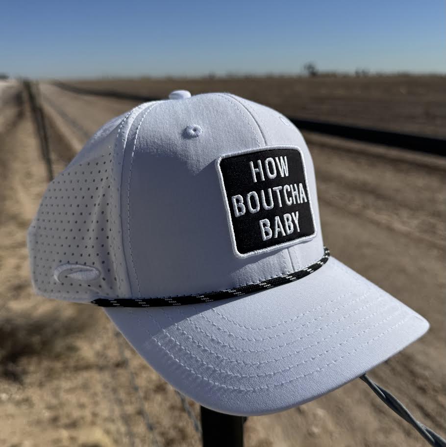 How Boutcha Classic Rope Hat | White